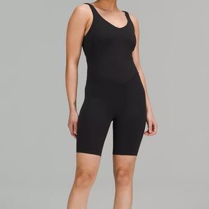 Lulu lemon align onsie 8” black size 4